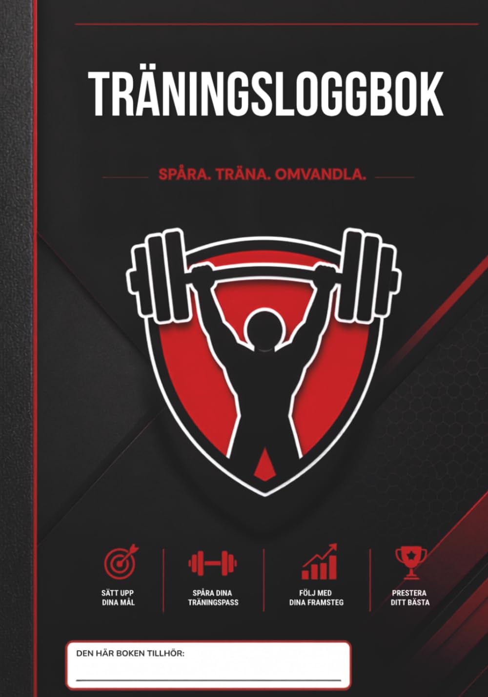 Träningsloggbok: Följ övningar, set, repetitioner, utveckling och träningsmål | För gymbesökare, atleter och fitnessentusiaster (Swedish Edition) baixar livro de graça