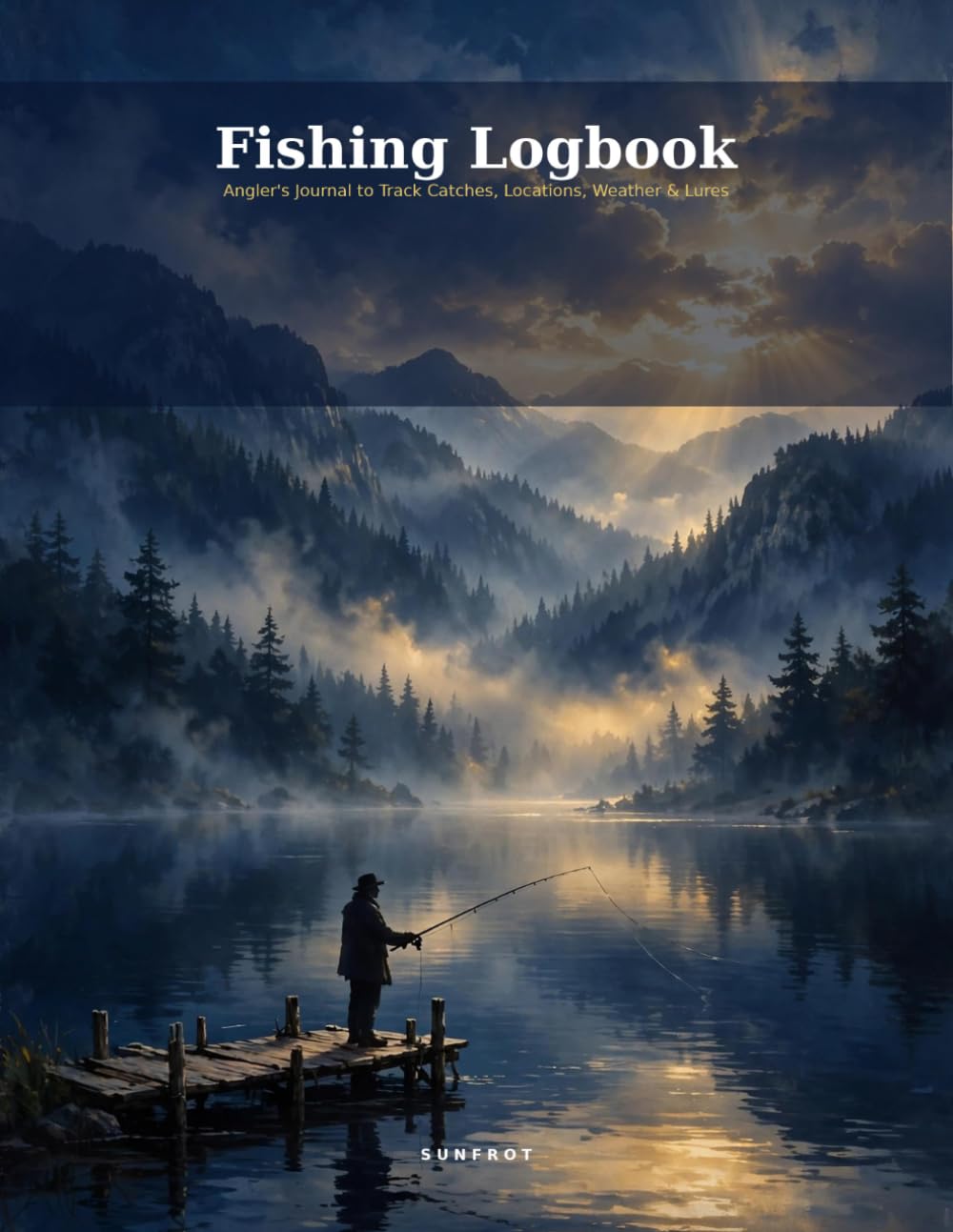 Fishing Logbook: Angler's Journal to Track Catches, Locations, Weather & Lures baixar o livro de graça