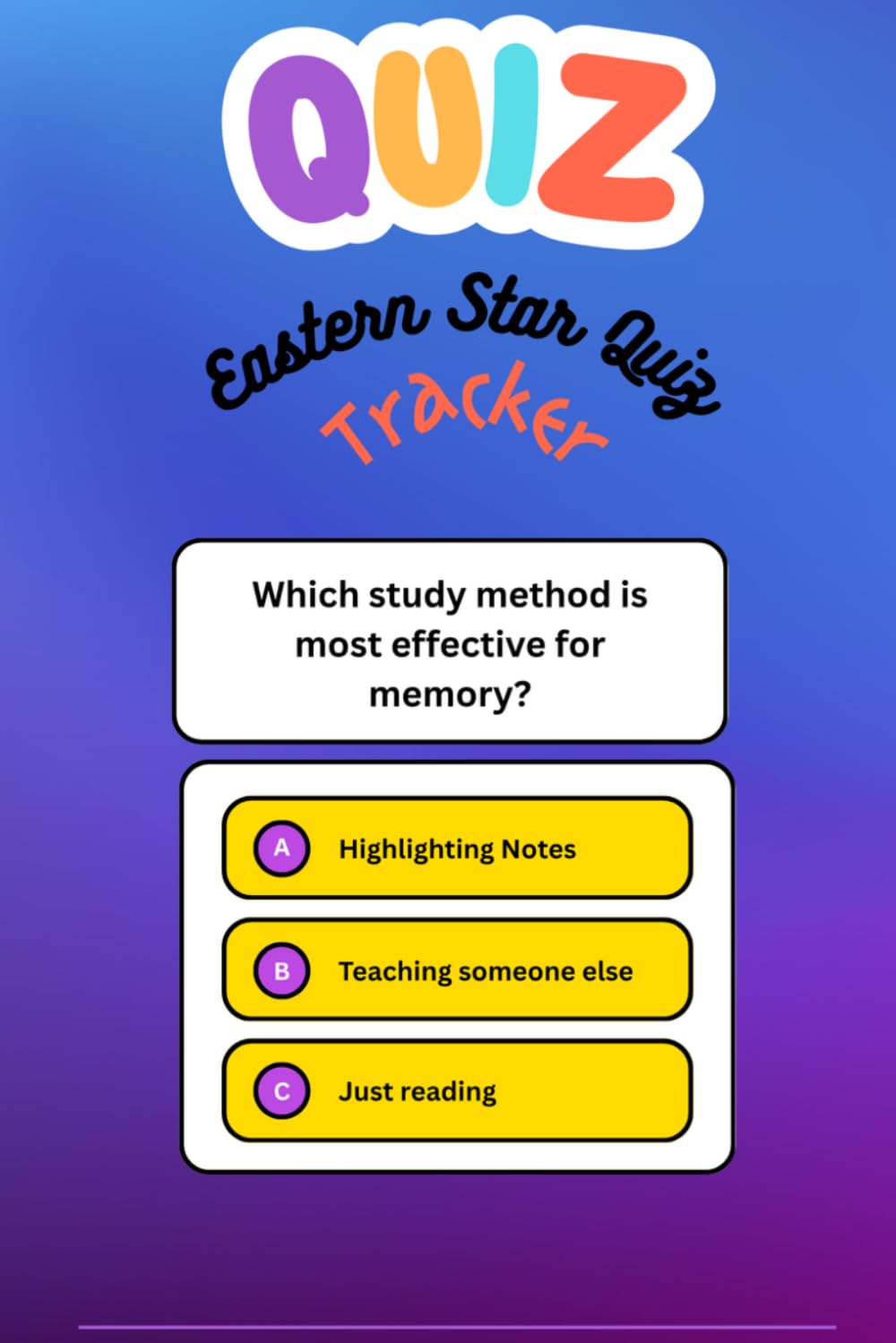 ler totalmente Eastern Star Quiz Tracker: Super Brilliant OES Quiz Writing Notebook, An Activity Book of OES Questions, Eastern Star Quiz Journal: Eastern Star Quiz... An Activity Book | 6 x 9 in notebook