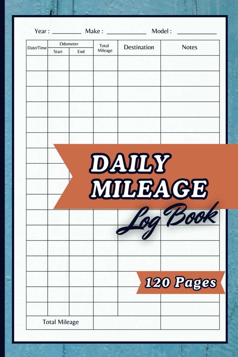 ler totalmente Daily Mileage Log Book for Car: Business Vehicle Planner Notebook for Taxes for Self Employed & Small Business | Automobile Tracker to Record Odometer Distance Traveled