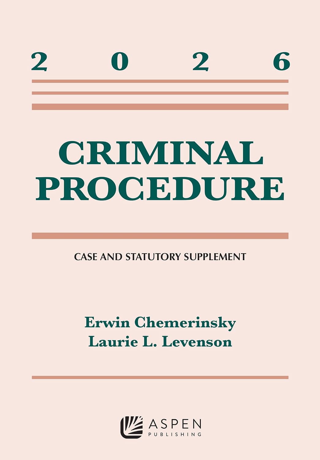 Criminal Procedure: 2026 Case and Statutory Supplement (Supplements) (English Edition)