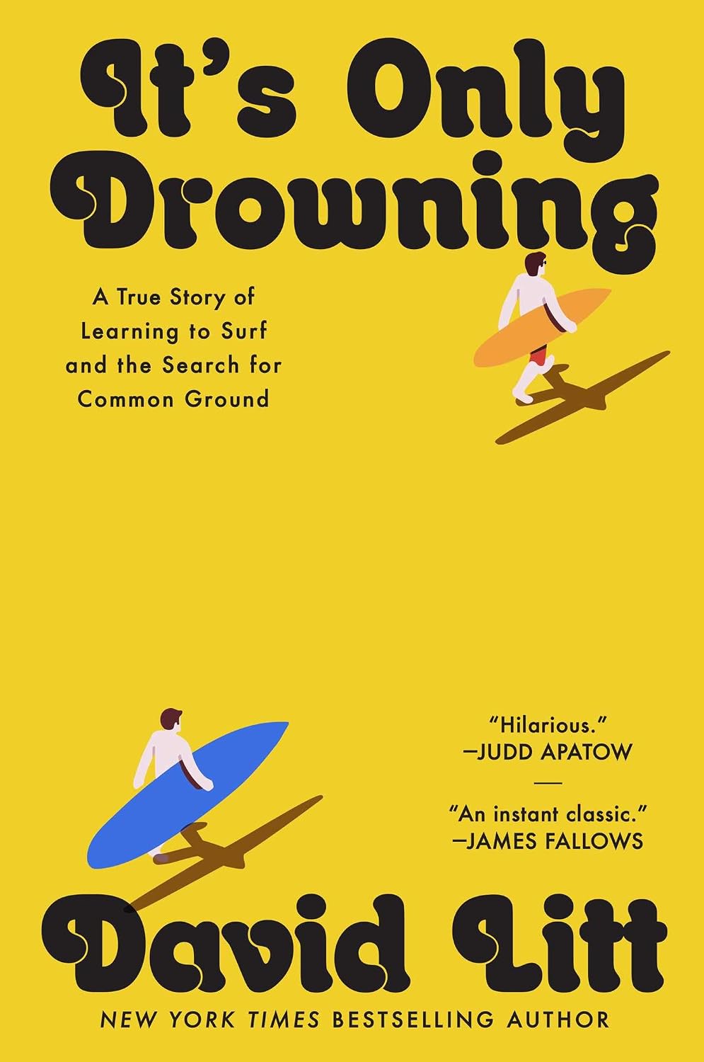 ler totalmente It's Only Drowning: A True Story of Learning to Surf and the Search for Common Ground