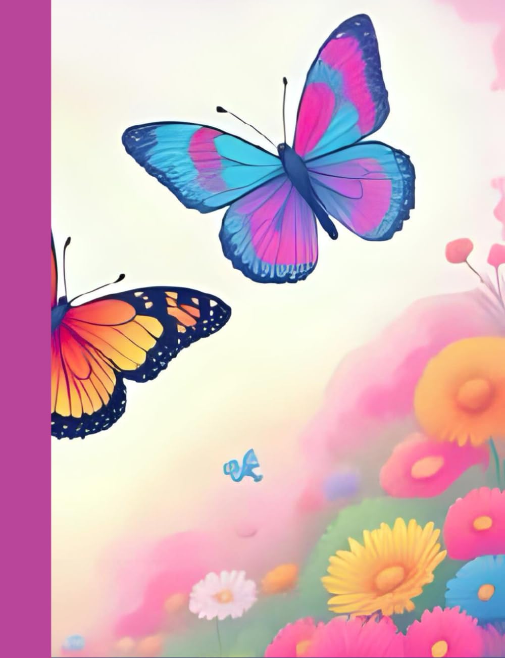 capítulo por capítulo baixar Butterfly Whispers: A Dreamy Pastel Notebook for Gentle Thoughts: Lined Journal with Watercolor Butterflies & Floral Accents – 120 Pages of Soft, Serene Writing Space