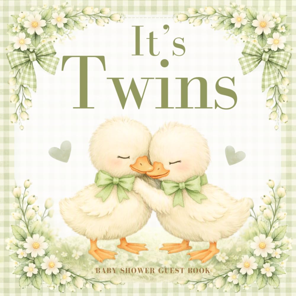 Little Twin Geese – Baby Shower Guest Book & Memory Keepsake: Keepsake Journal with Wishes, Predictions & Gratitude for Twin Baby Shower baixar livro de graça