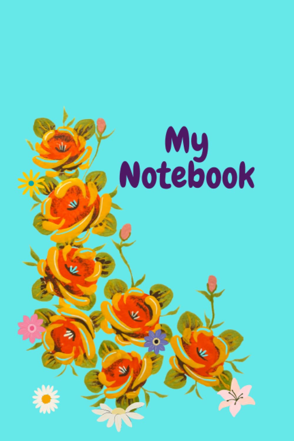 ler totalmente My Notebook: Roses and Castles Notebook/Journal: A hand painted printed Notebook/Journal Painted in the Canal Art style perfect for note taking lovers for Mum Dad Boys and Girls