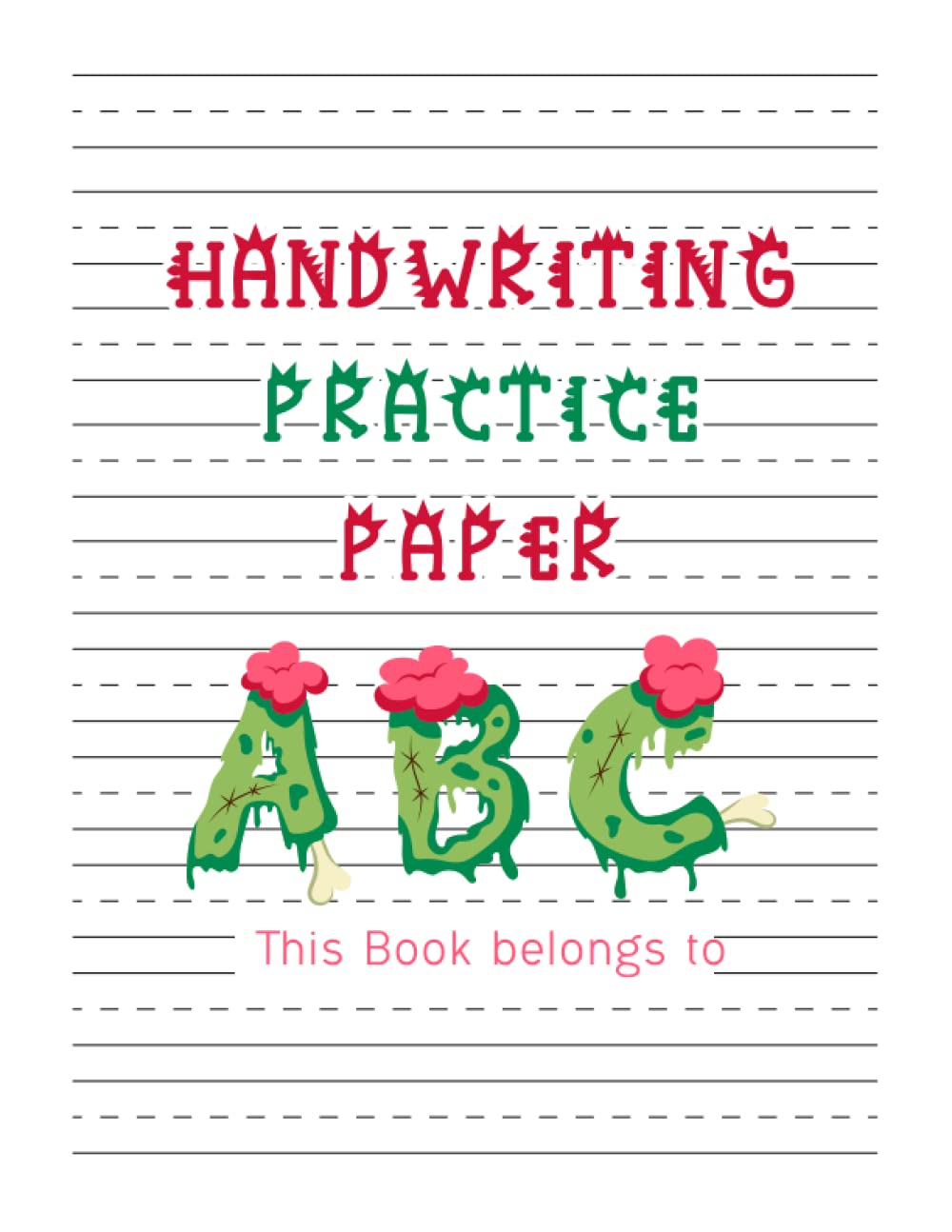 capítulo por capítulo baixar Handwriting practice paper: blank writing pages for kids kindergarten cursive