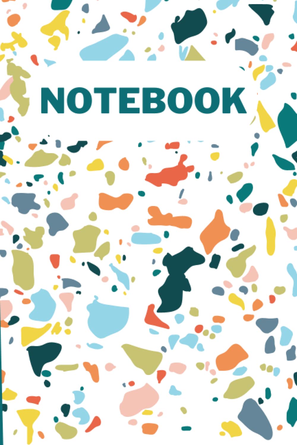 Notebook: Brushstroke Notebook 6 × 9 Lined Paper baixar o livro de graça