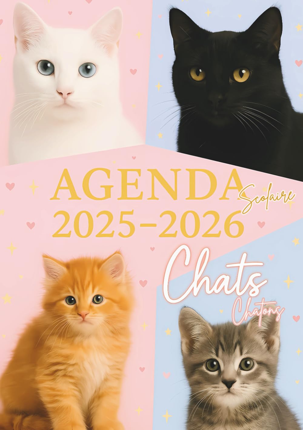 ler totalmente Agenda Scolaire Chats Chatons: Intérieur en couleur – Des Faits Incroyables chaque semaine – Pour élèves de primaire CP, CE1, CE2, CM1, CM2, collège et lycée – Format 12 x 17 cm (French Edition)