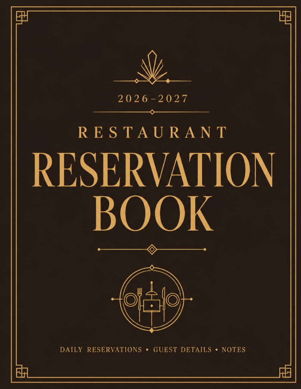Reservation Book for Restaurant: 365 Dated Pages Planner for Effortlessly Recording and Organizing Dining Appointments baixar o livro de graça
