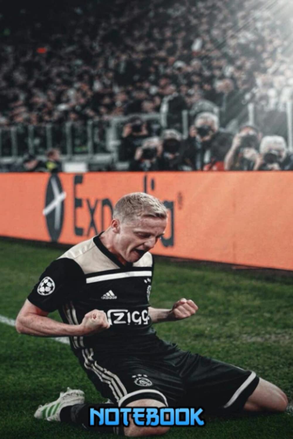 Notebook: Donny van de Beek Notebook College Ruled, Writing Journal, Lined Paper, Thankgiving Notebook, Home School 6x9 100 Sheets #40 baixar o livro de graça