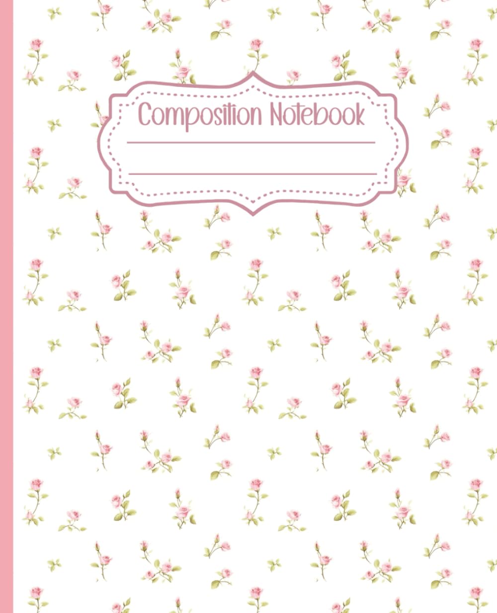 Composition Notebook Wide Ruled: Cute Pink Coquette Flowers Illustration | 7.5" x 9.25” Cottagecore Blossom Aesthetic Journal with 120 Pages for Girls... – Women – School - Work | Floral Collection baixar o livro de graça