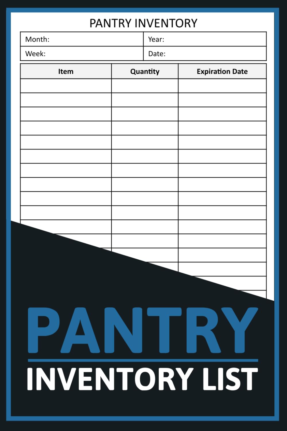 ler totalmente Pantry Inventory List: Track and Organize Your Kitchen Supplies with this Food Storage Logbook