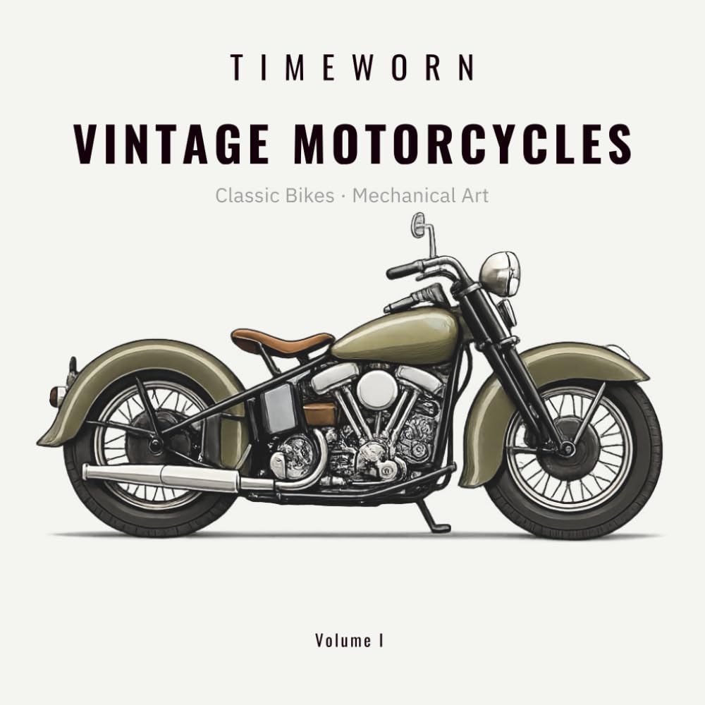 Vintage Motorcycles: Classic Bikes · Mechanical Art (TIMEWORN, Volume I) baixar o livro de graça