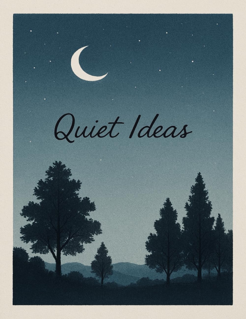ler totalmente Quiet Ideas Notebook (8.5 x 11 inches): Aesthetic lined journal for writing, reflection, and creative notes — 110 pages