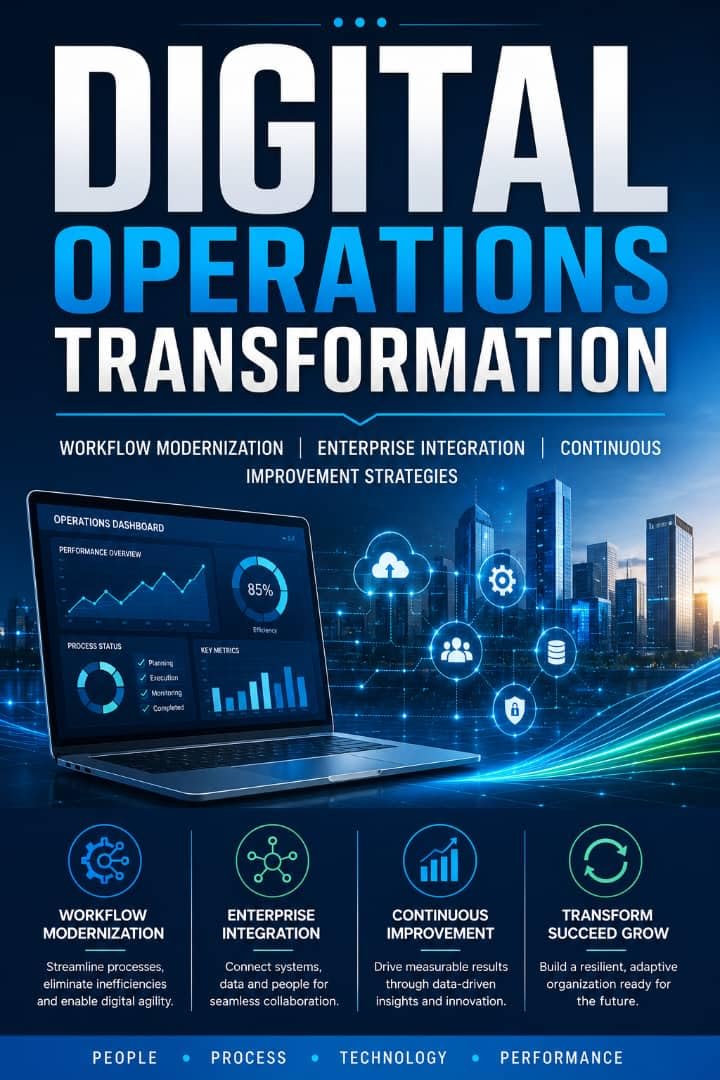 DIGITAL OPERATIONS TRANSFORMATION: Workflow modernization enterprise integration and continuous improvement strategies (English Edition) baixar o livro de graça