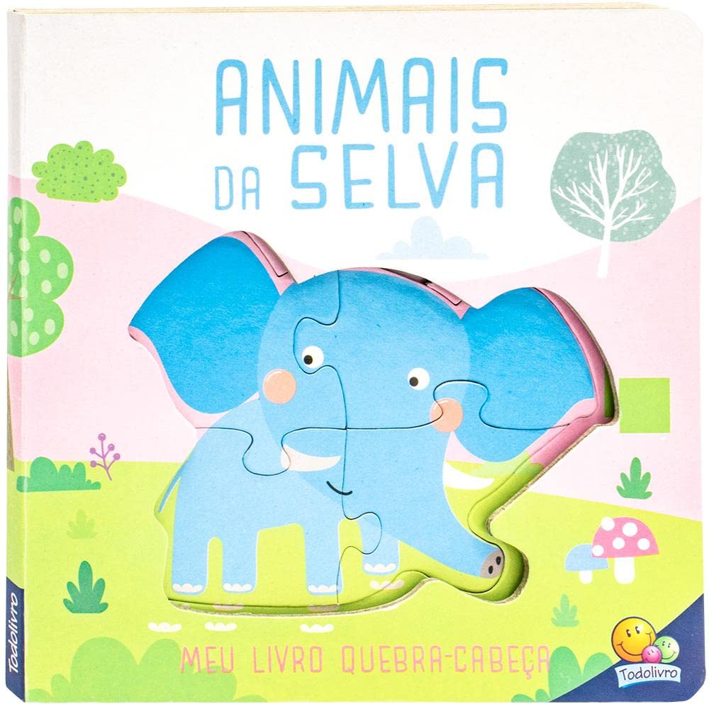 ler totalmente Meu Livro Quebra-cabeça: Animais da Selva