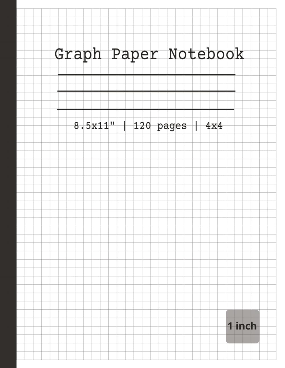 Graph Paper Notebook 8.5x11" | 120 Pages | 4x4: Grid Paper 4 Squares per Inch - for Engineering Work, School, Drawing, Architectural Work, Note Taking baixar o livro de graça