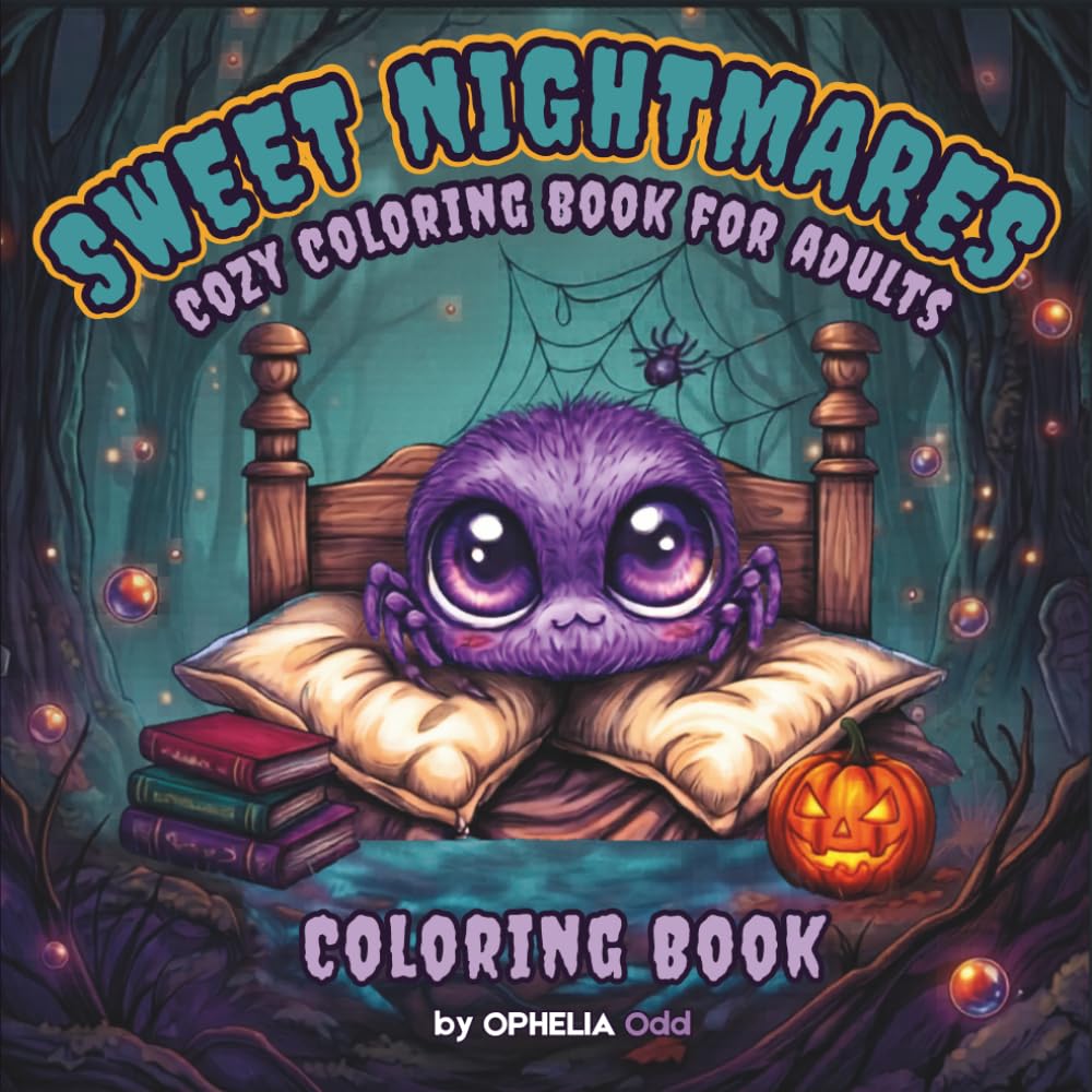 capítulo por capítulo baixar SWEET NIGHTMARES: cozy coloring book for adults