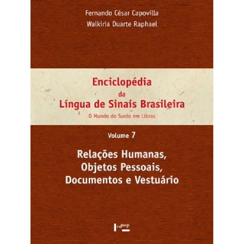 Enciclopédia da Língua de Sinais Brasileira Volume 7 baixar o livro de graça