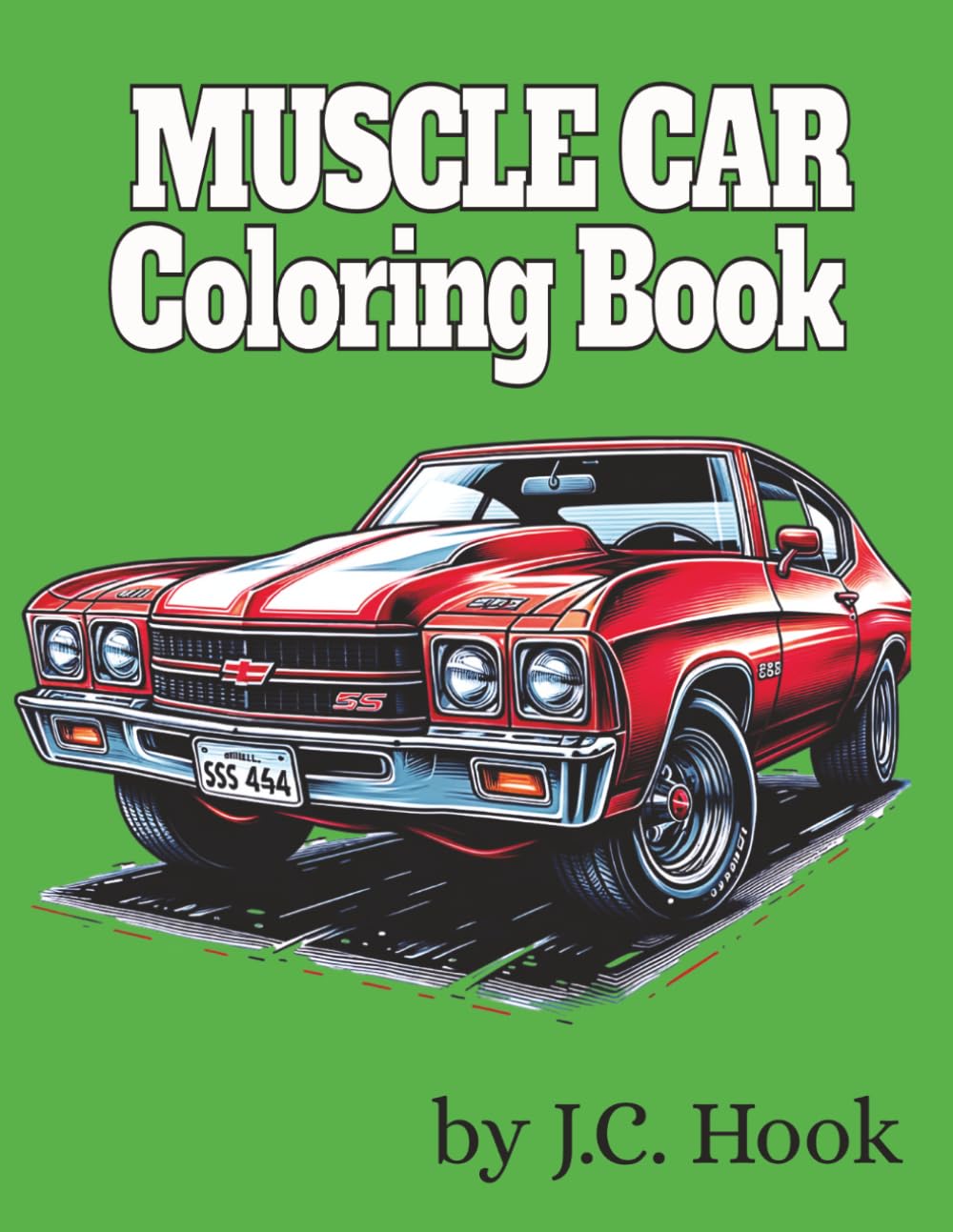 ler totalmente Muscle Car Coloring Book