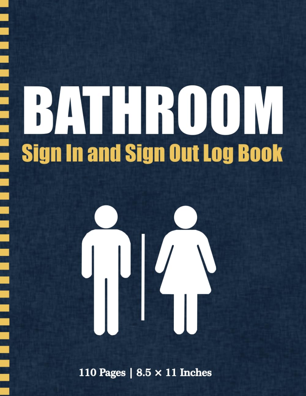 Bathroom Sign In and Sign Out Log Book: Simple Record Book for Tracking Time Out, Time In, Destination and Initials baixar o livro de graça