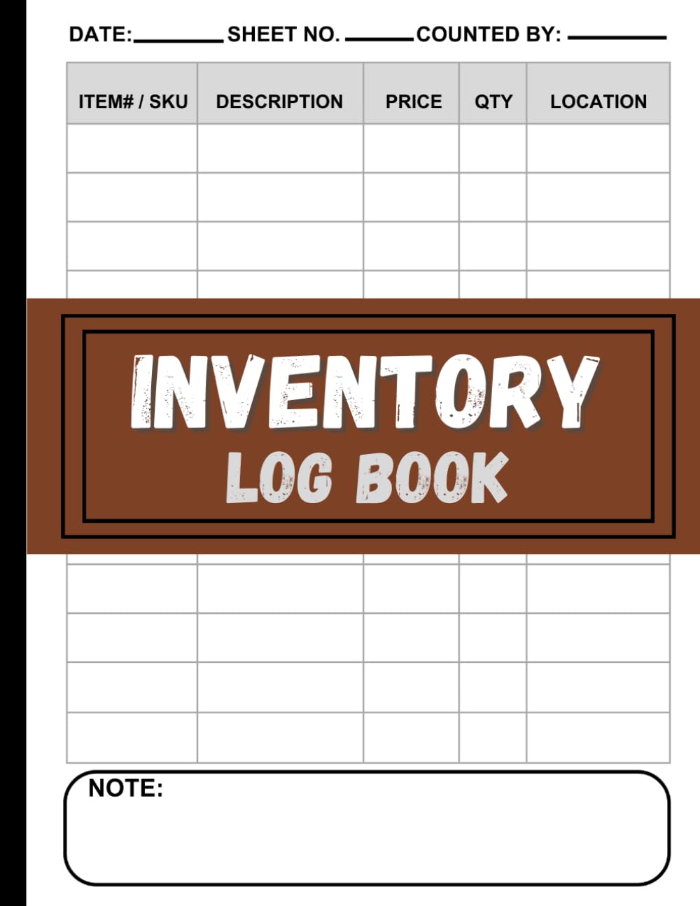 Inventory Log Book: Accounting Ledger Book for Small Business, Inventory and Sales Log Book, 8.5x11”, 106 Pages baixar livro de graça