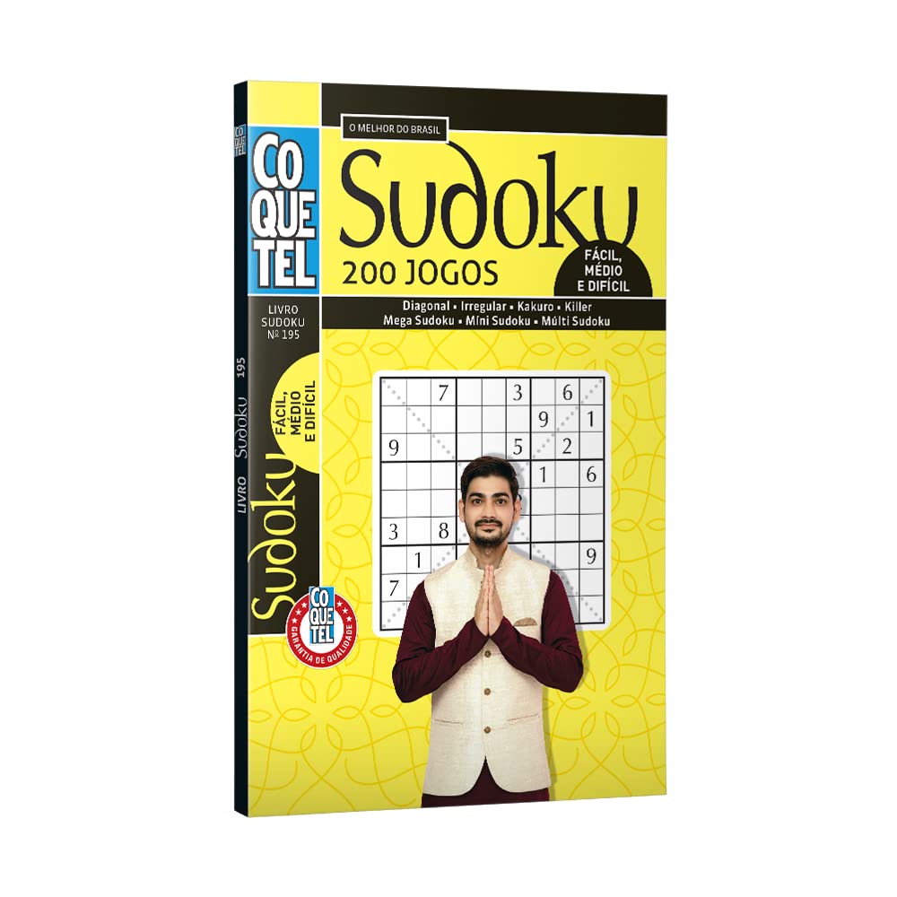 ler totalmente Livro Coquetel Sudoku FC/MD/DF Ed 195