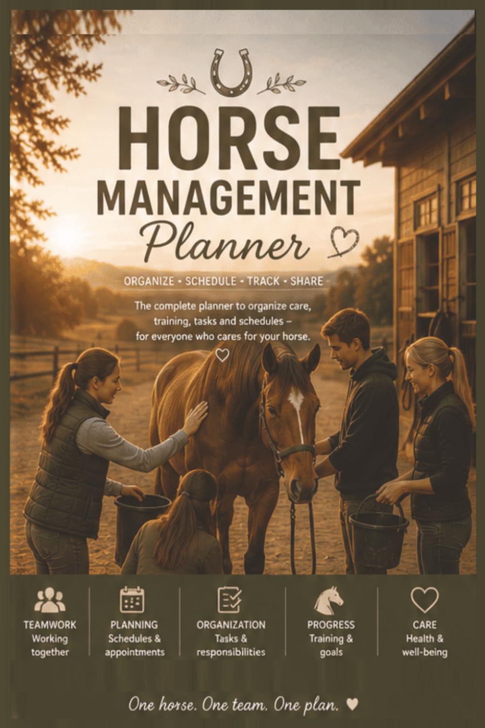 Horse Management Planner: Organize schedules, coordinate riders, manage horse care, and keep everyone on the same page baixar o livro de graça