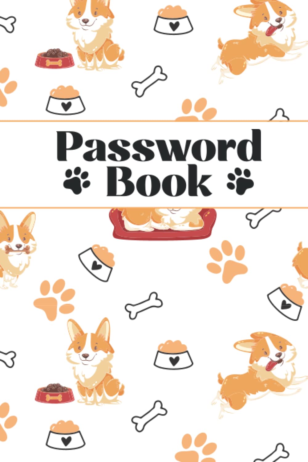 ler totalmente Password Book: Cute Pets Password Book | Password Keeper Journal Notebook for Internet Login and Organizer for Usernames