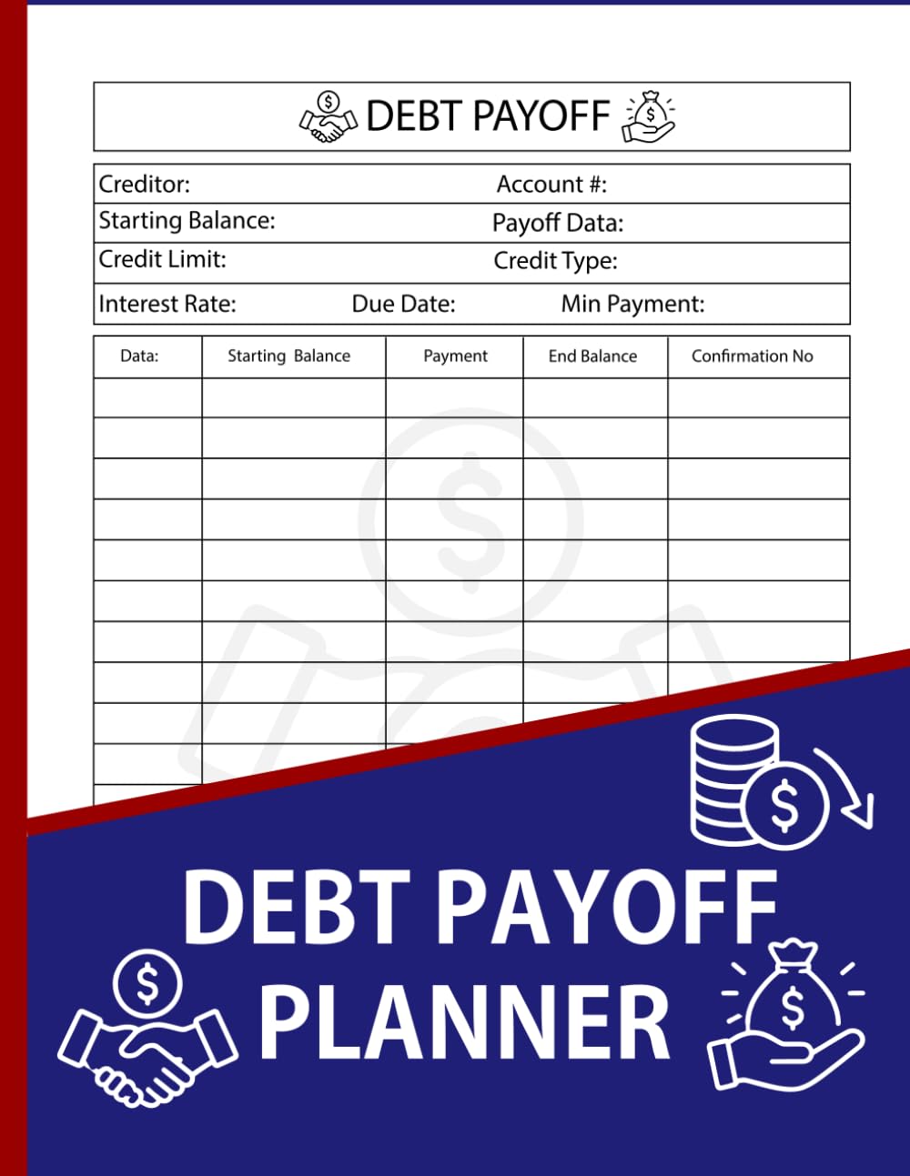 Debt Payoff Planner: Financial Goals Expense Tracking Budget Details and Progress Monitoring baixar livro de graça