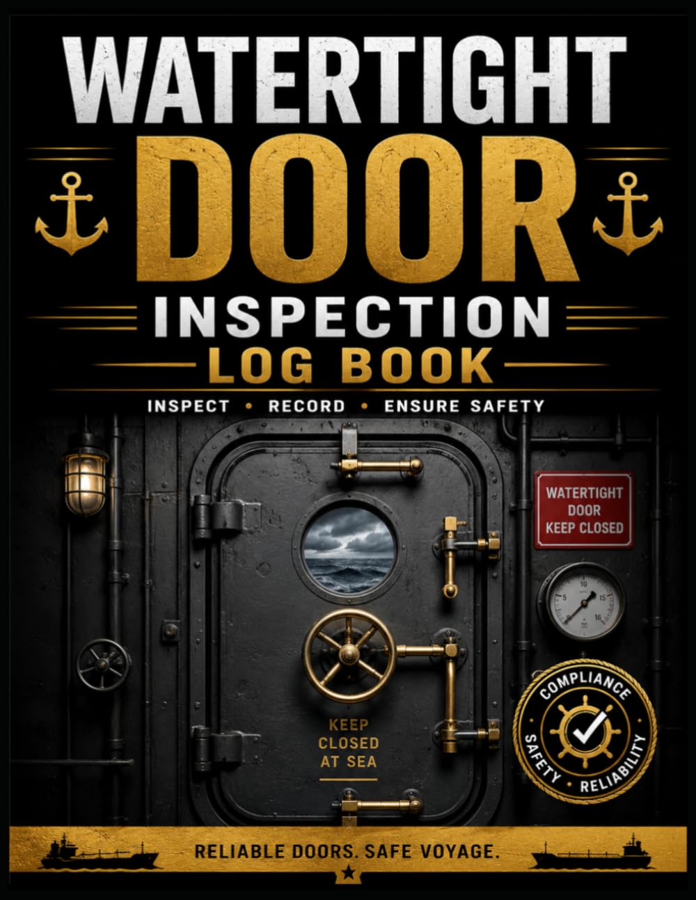 Watertight Door Inspection Log Book: Marine Watertight Door Inspection Record for Ships and Vessels, Condition Checks, Leakage Tests, Defects, Corrective Actions and Sign-Off baixar livro de graça