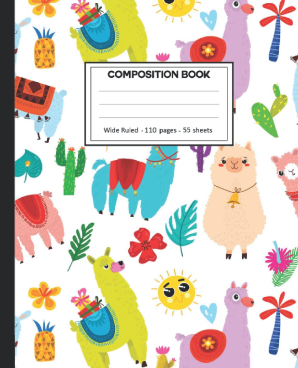 Composition Notebook: Composition Notebook with alpaca for School. baixar livro de graça