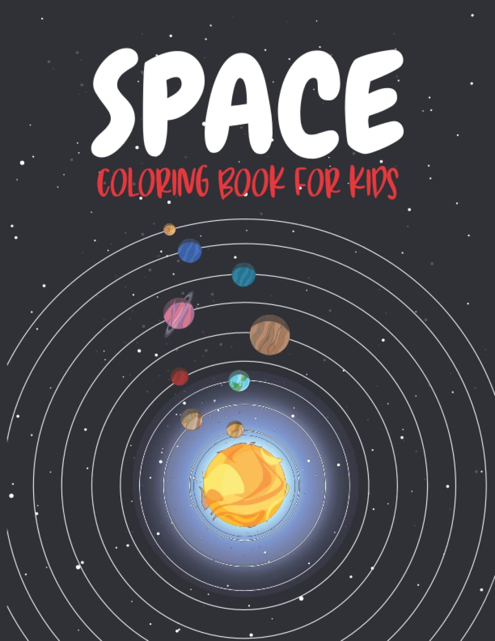 Space Coloring Book for Kids: Space Coloring Book for Kids and Toddlers Ages 2-8 baixar livro de graça