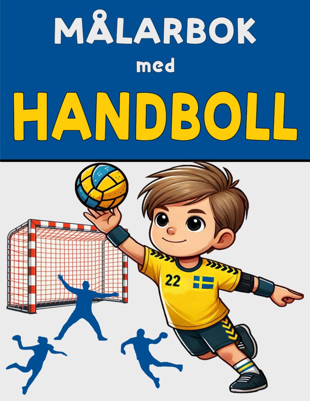 Målarbok med Handboll (Swedish Edition) baixar o livro de graça