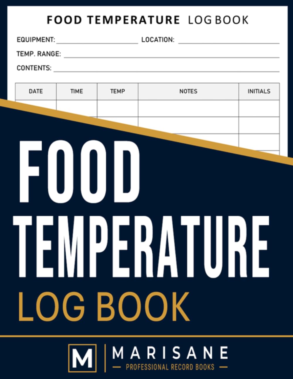 Food Temperature Log Book: Daily Food Temperature Log Sheets for Hot & Cold Holding | Restaurants, Catering Businesses & Commercial Kitchens baixar livro de graça