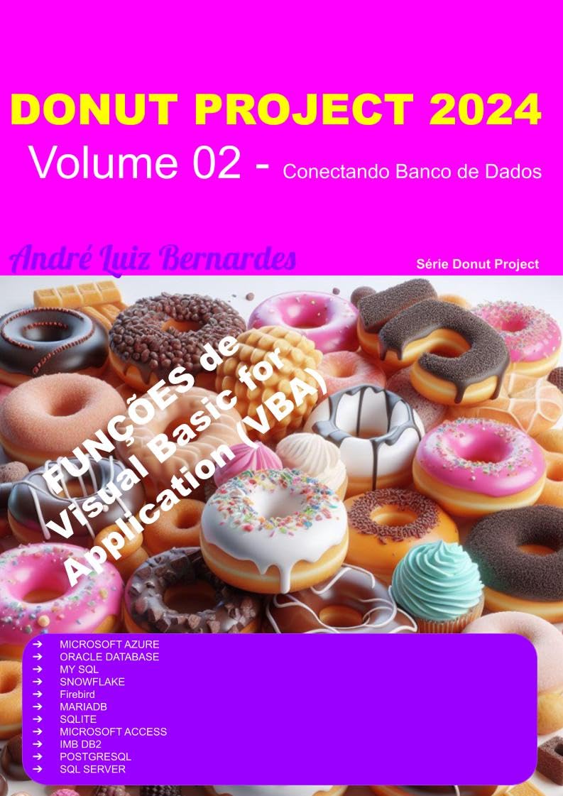 ler totalmente DONUT PROJECT 2024: Volume 02 - Conectando Banco de Dados