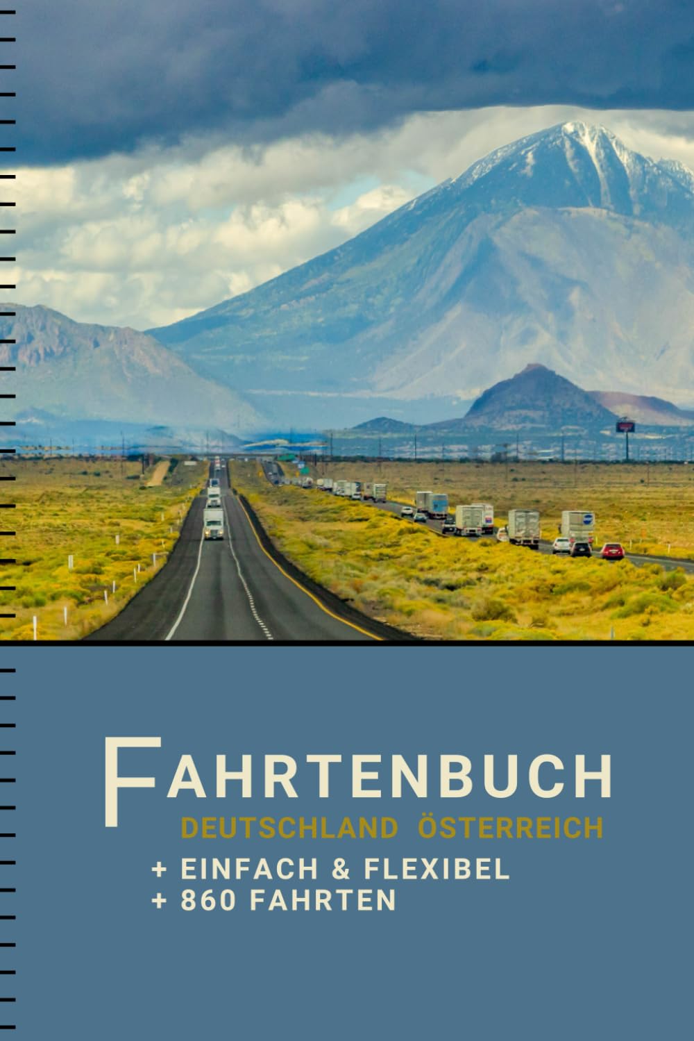 Fahrtenbuch PKW für Deutschland und Österreich: 860 Fahrten, einfache und flexible Handhabung für private und berufliche Fahrten, 6x9" (ca. A5) (German Edition) baixar livro de graça