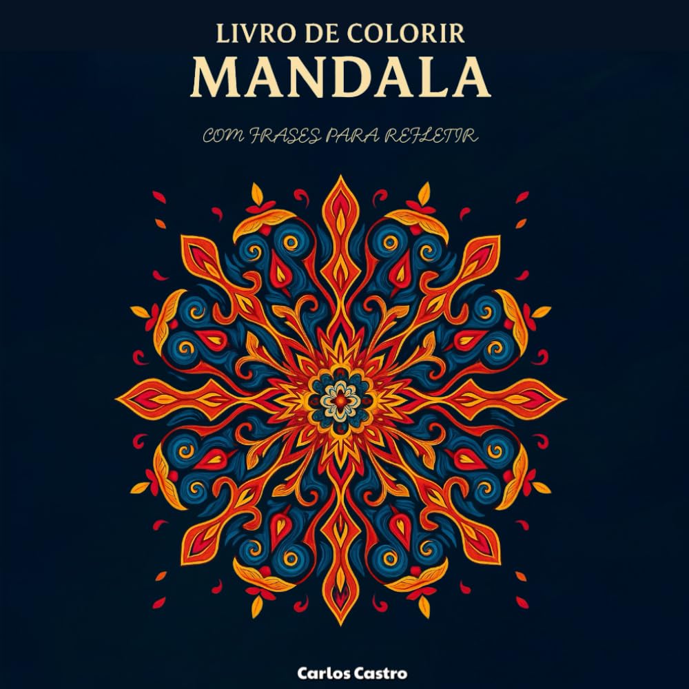 Livro Para Colorir: Mandala: Frases para refletir (Portuguese Edition) baixar livro de graça