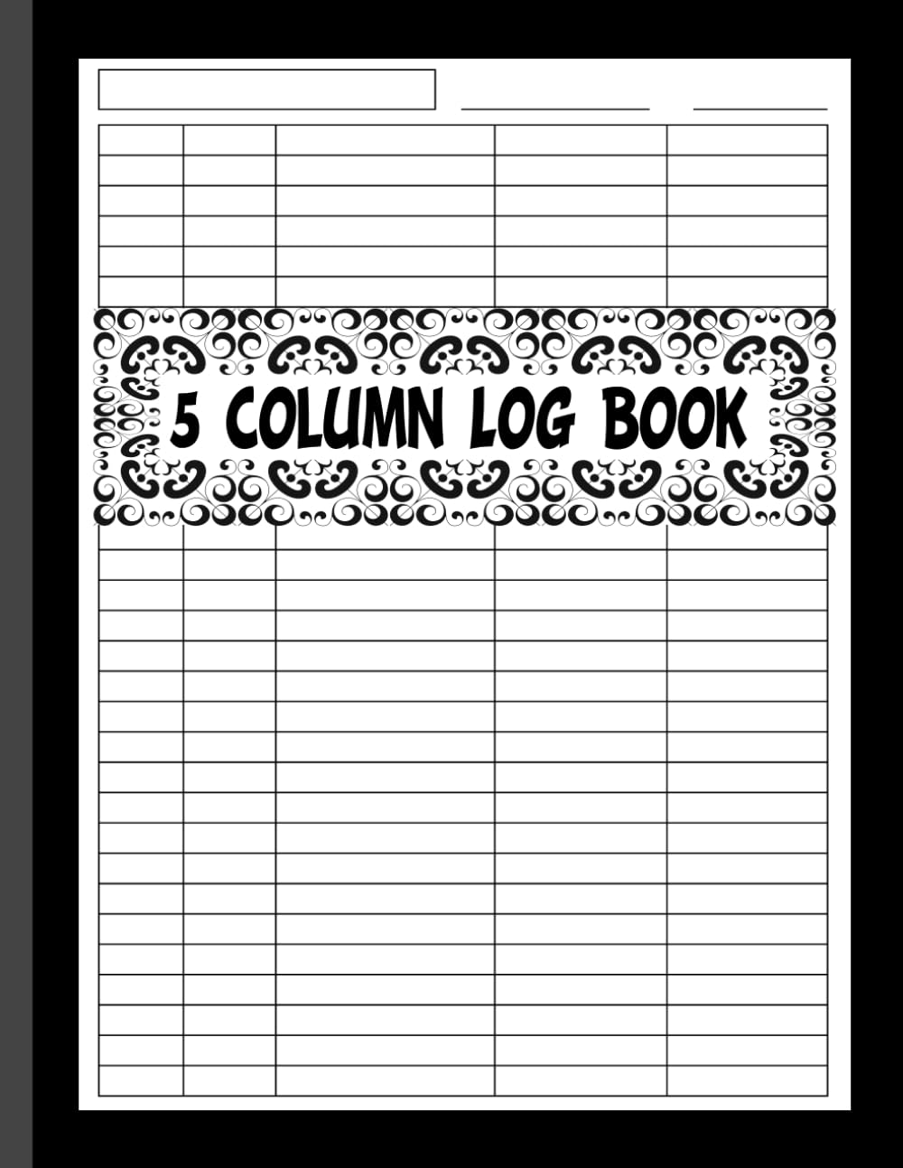 Customizable Log Book 5 Column: Large Multipurpose Record Logbook, Five Column Notebook, Columnar Pad 5 Columns, Suitable for Small Business, Efficient Data Management baixar o livro de graça
