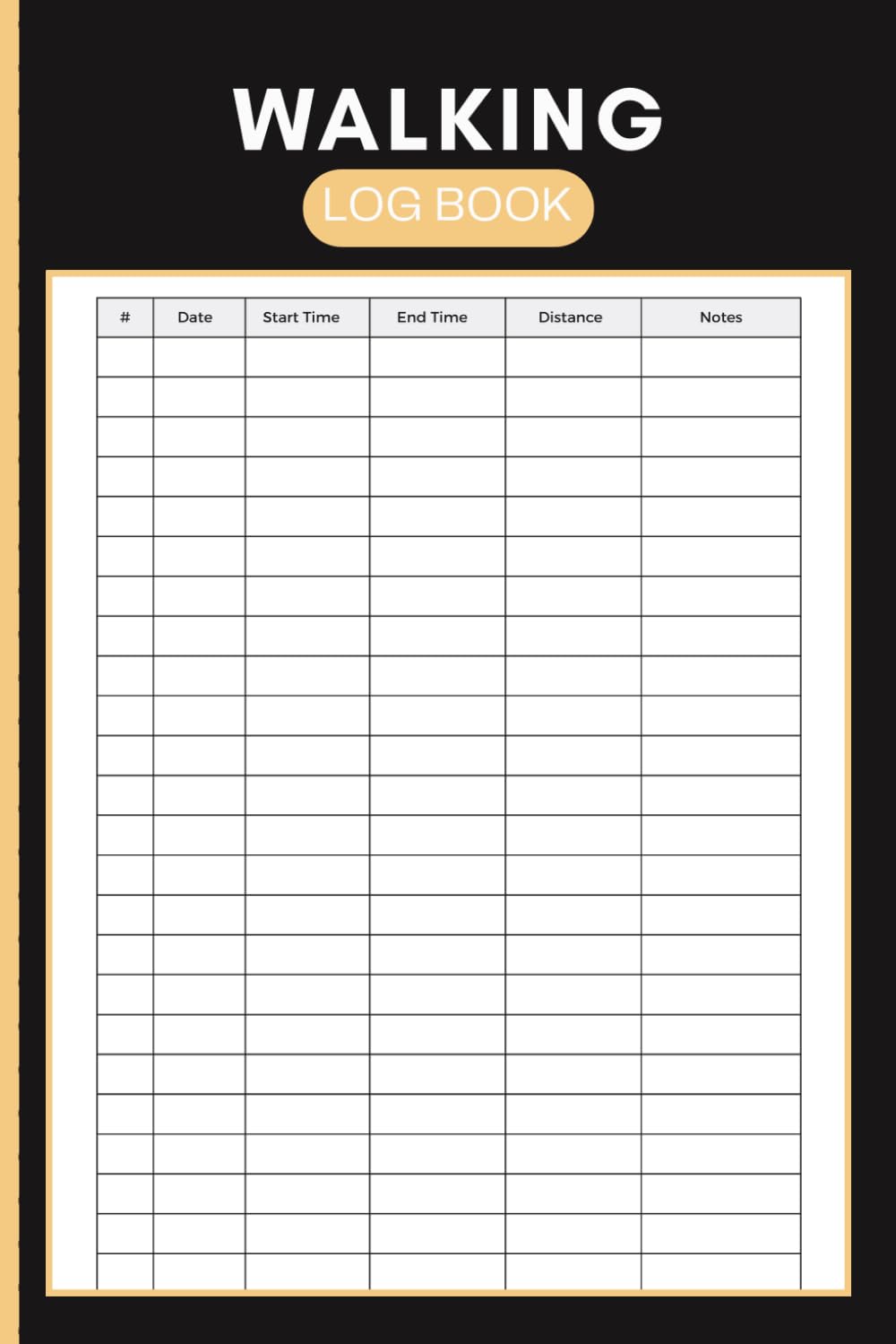 Walking Log Book: Daily Distance and Time Tracker with Date, Start and Finish Records, Progress Notes, and Activity Entries for Regular Walkers baixar livro de graça