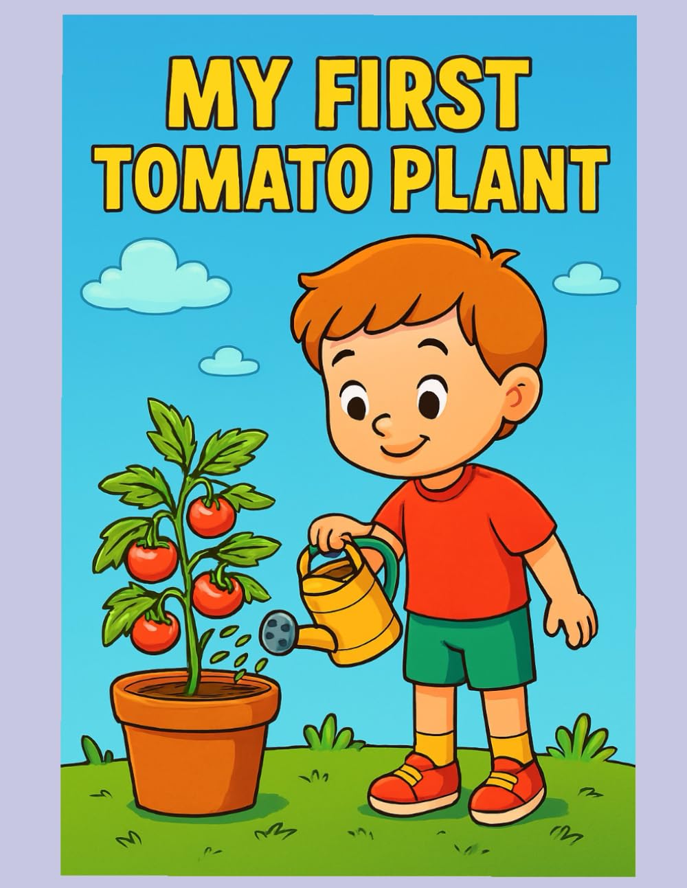 ler totalmente My First Tomato Plant: A Fun Gardening Coloring Book for Kids Ages 3-8 to Learn How Plants Grow Step by Step!
