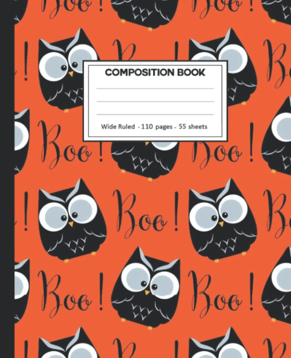 capítulo por capítulo baixar Composition Notebook: College Ruled: 110+ Lined Pages Writing Journal: Owl on White.