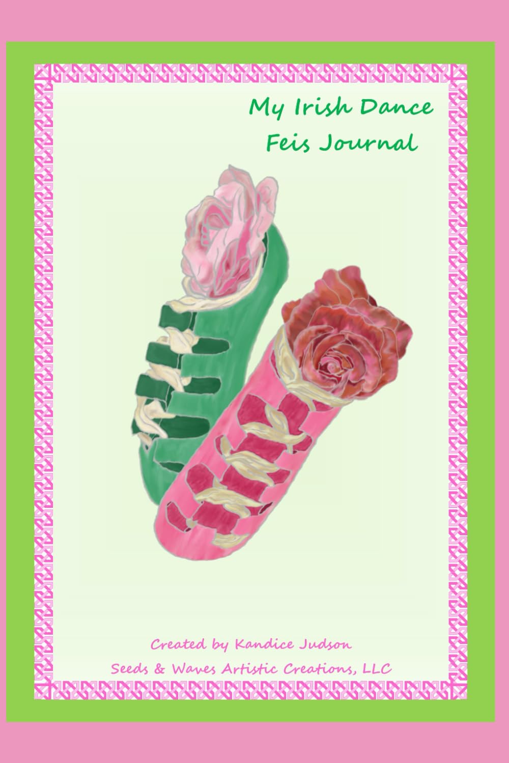 My Feis Journal - 6x9 Pink & Green