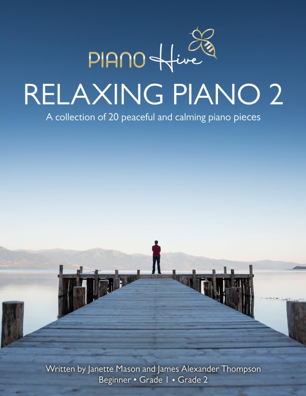 Relaxing Piano 2: Piano Sheet Music Book of 20 Relaxing Piano Pieces for Children & Adults, Late Beginner to Intermediate (Audio Supported) (Piano Hive Books) baixar o livro de graça