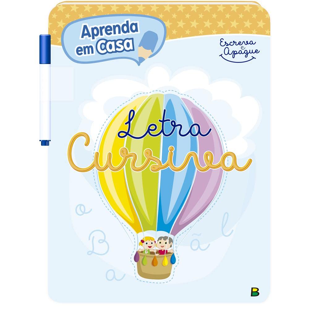 capítulo por capítulo baixar Aprenda em Casa Escreva e Apague: Letra Cursiva