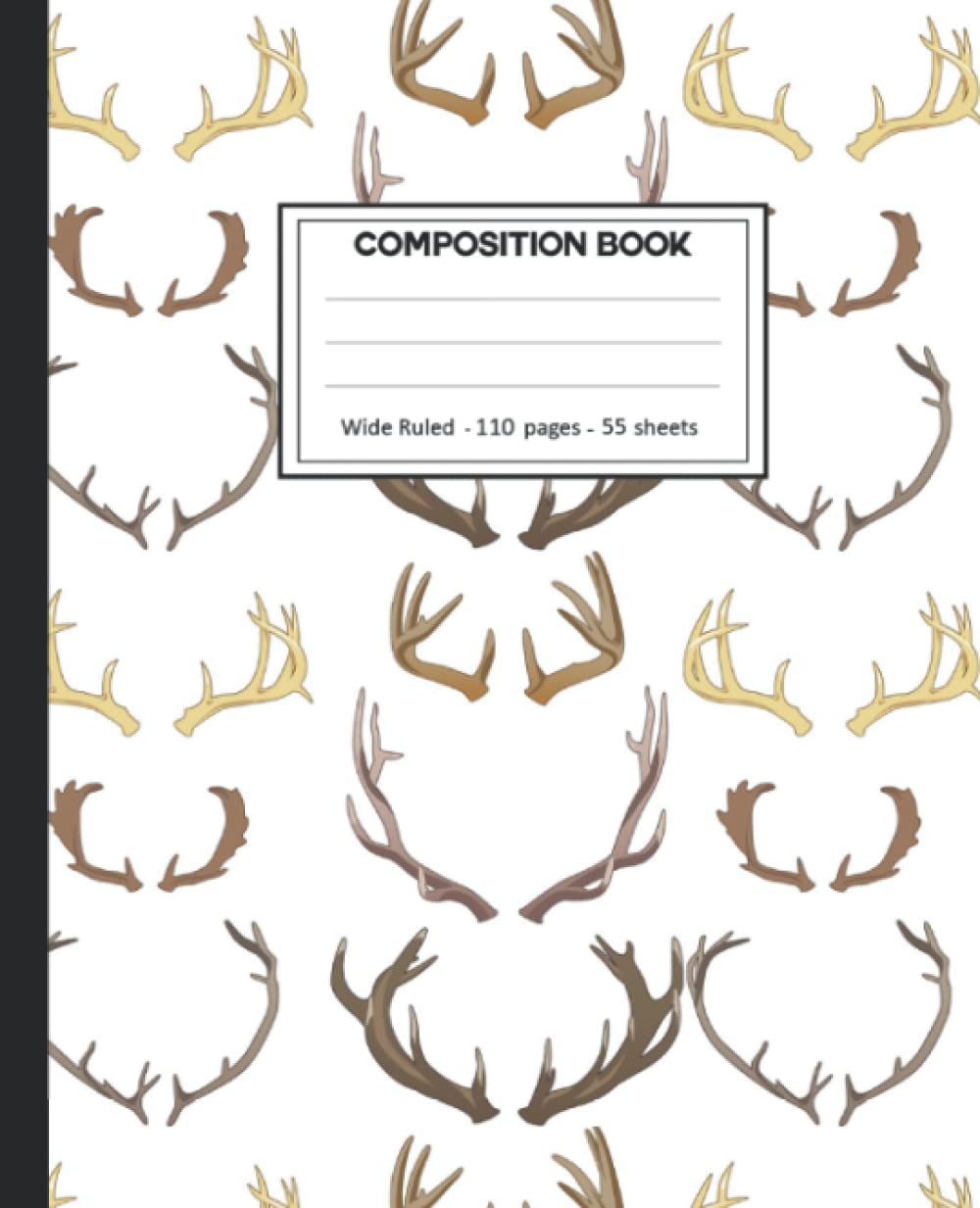 Composition Notebook: Elk Wide Ruled Paper Notebook Journal size 7.25 x 9.25” for student baixar livro de graça