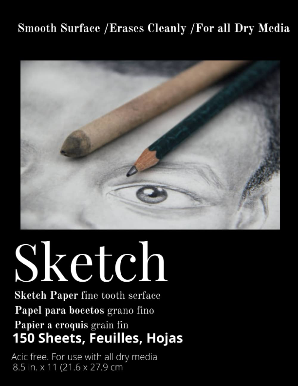 capítulo por capítulo baixar Sketch Book: Acid Free Drawing Paper, Ideal for Amateurs, Professionals, Kids & Adults| 150 pages of Smooth Paper