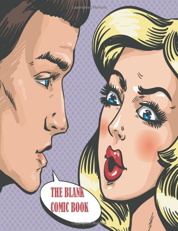 ler totalmente The Blank Comic Book Notebook: A Large 8.5" x 11" Notebook and Sketchbook for Kids and Adults to Unleash Creativity- Variety of Templates - More than 100 Blank Pages For Comic Book Drawing