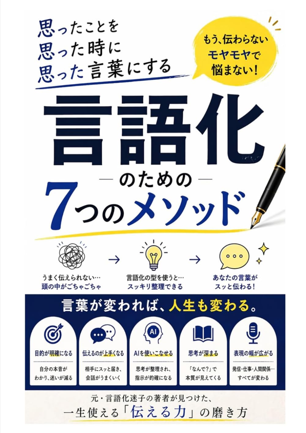 capítulo por capítulo baixar 言語化のための７つのメソッド: 思ったことを、思った時に、思った言葉にする。 (Japanese Edition)