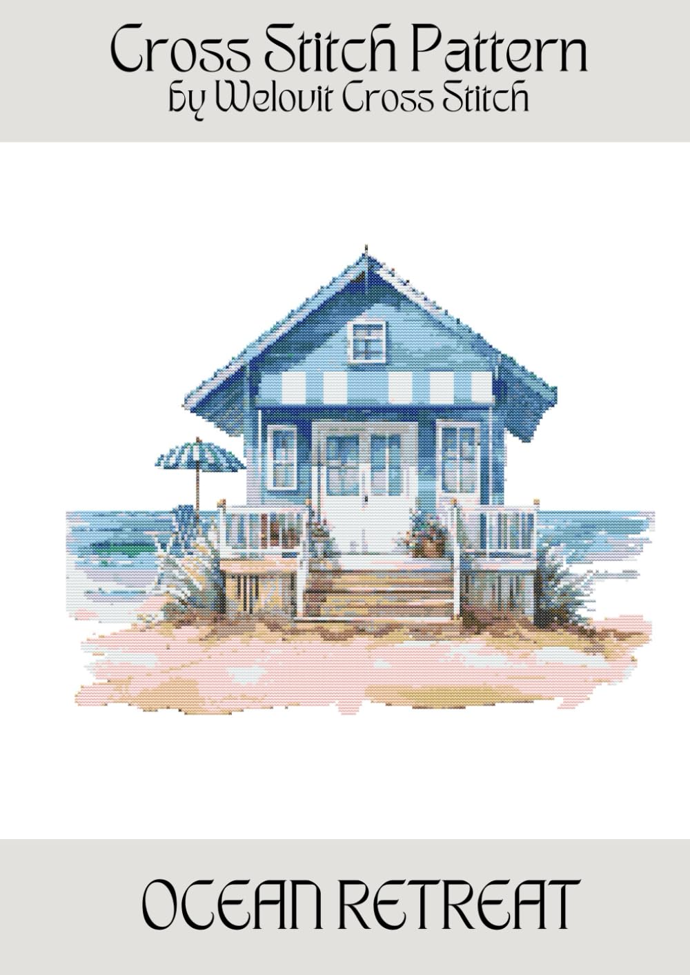 OCEAN RETREAT Cross Stitch Pattern: A beautiful cross stitch pattern for your next project! (Welovit Cross Stitch Patterns) baixar o livro de graça